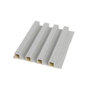 Pack De 16 Revestimientos Siding Wpc Interior Color Blanco