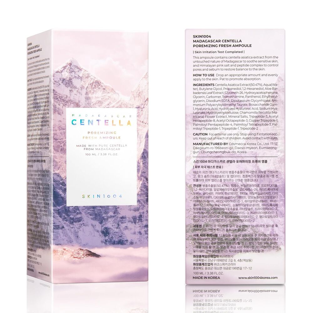 Madagascar Centella Poremizing Fresh Ampoule (skin1004) - 100ml Serum Poros Dilatados image number 8.0