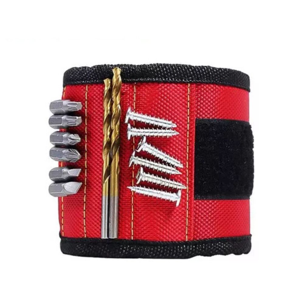 Pulsera Muñequera Magnética Sujeta Herramientas Tornillos image number 0.0