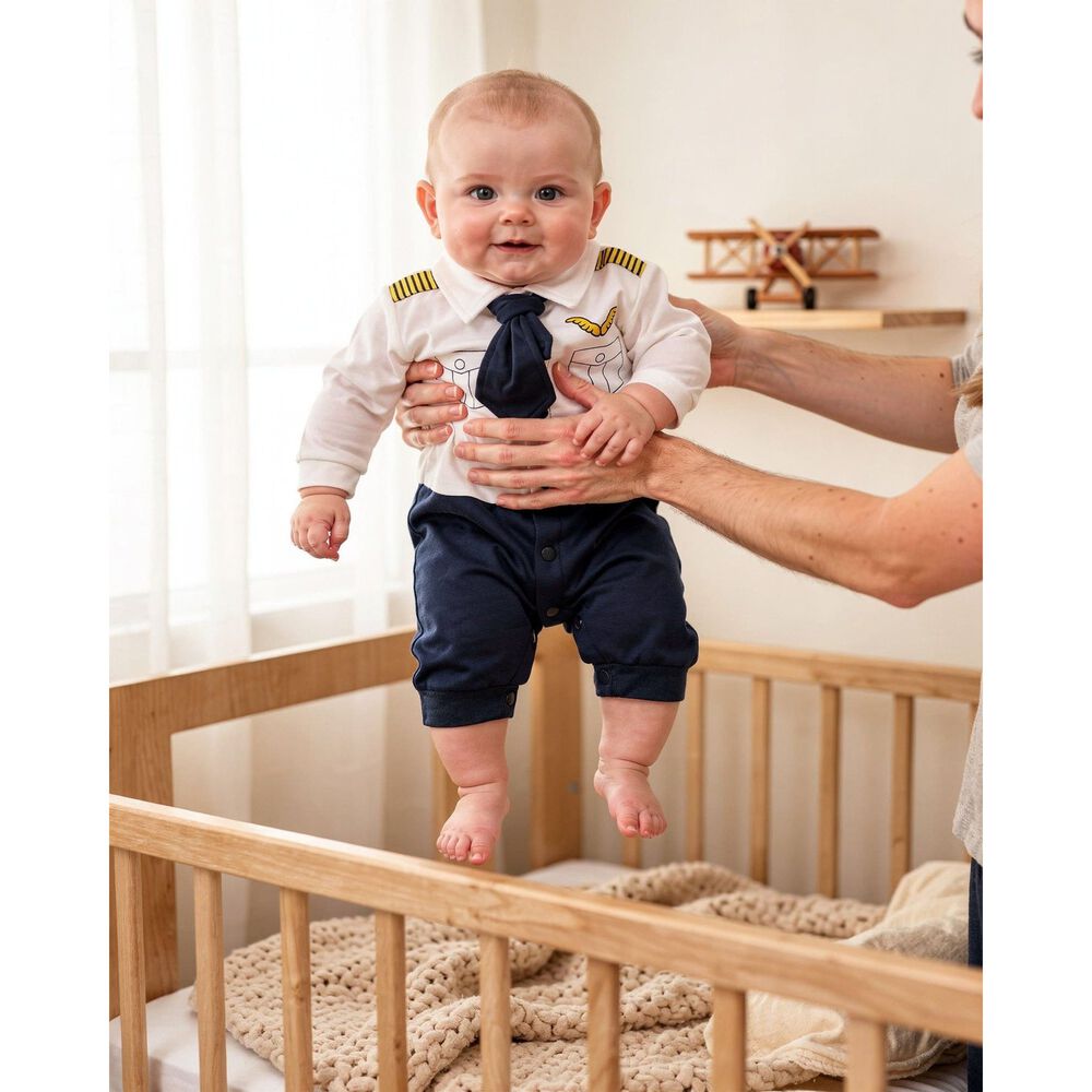 Disfraz Beb&eacute; Piloto Avi&oacute;n image number 2.0