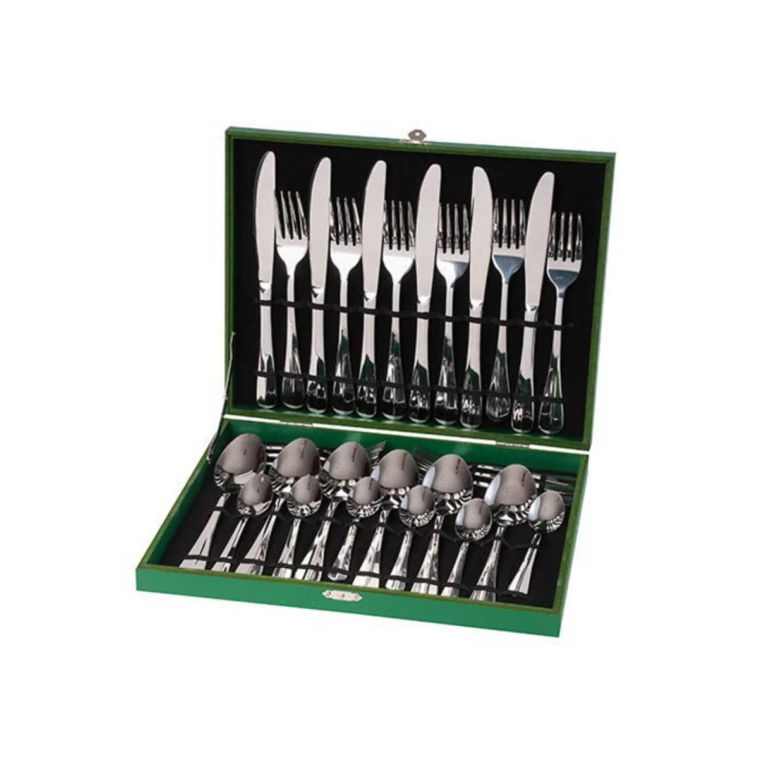 Set De Cuchilleria Elegante 30 Piezas Clasicas Arte Andino image number 0.0