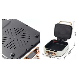 Olla Electrica 3 En 1 Parrilla Asador 1800w Blanco R5409 Raf