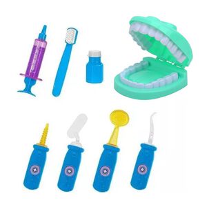 Maleta Dentista Juguete Odontologo Para Ni&ntilde;os Juegos De Rol
