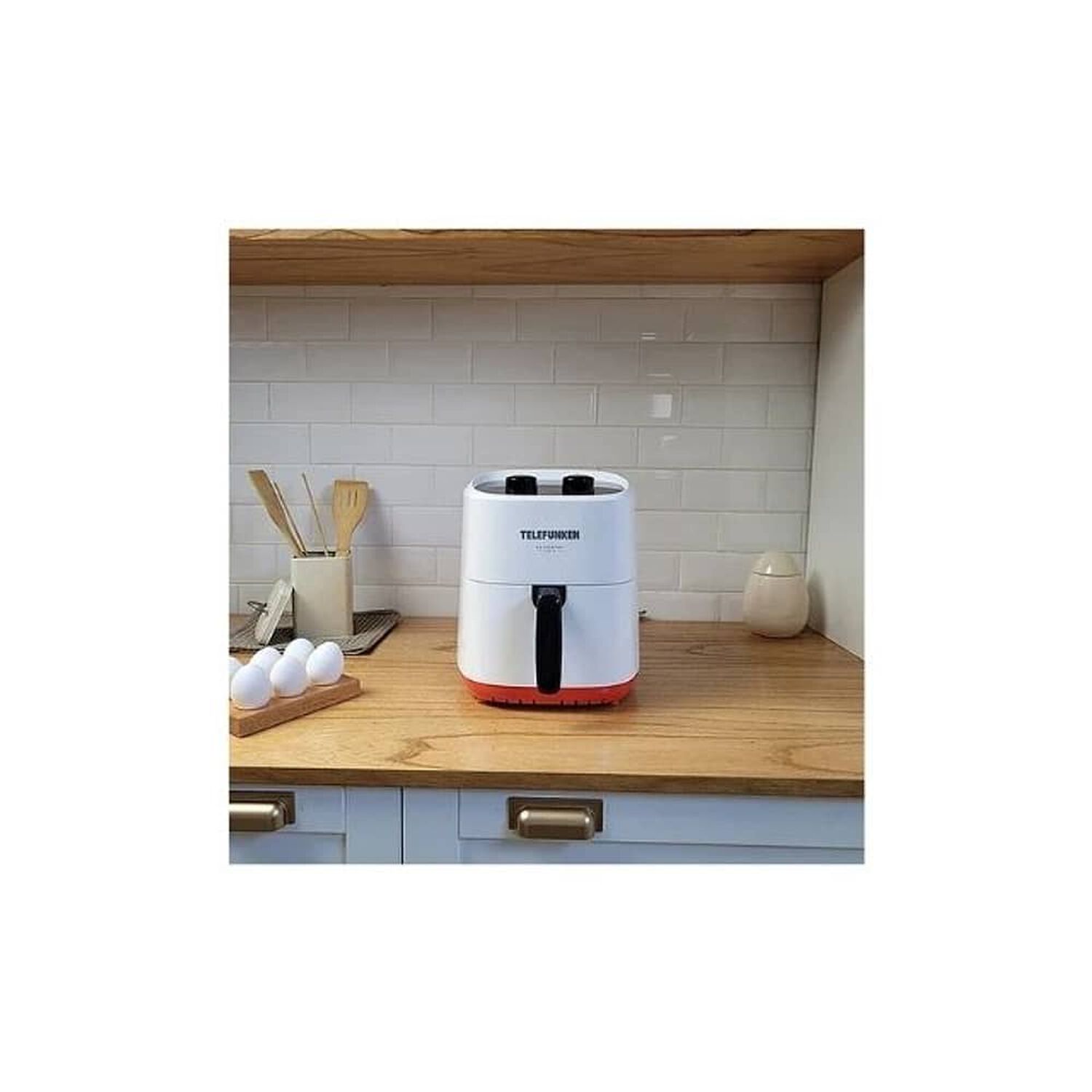 Freidora De Aire Telefunken Easyfryer 3600 3.6lts Potencia 1400w Color Blanco image number 2.0