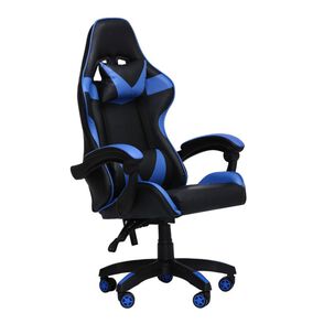 Silla Gamer Profesional Oficina Azul
