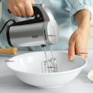 Batidora Electrica 5 Velocidades De Mano Raf Acero Inoxidable Mutifuncional Batidora Electrica 5 Velocidades De Mano Raf Acero Inoxidable Mutifuncional