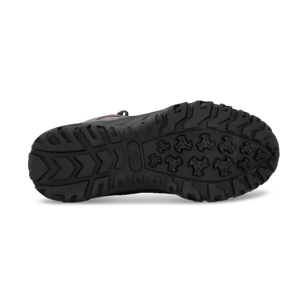Zapatilla Spalding Mujer Hiker Mid Waterproof Gris image number 4.0