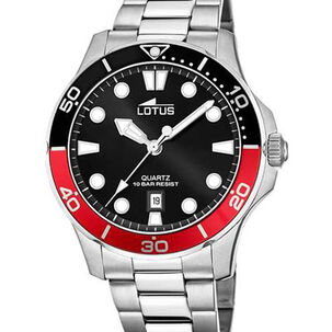 Reloj 18759/6 Lotus Negro Hombre Crono Deportivo