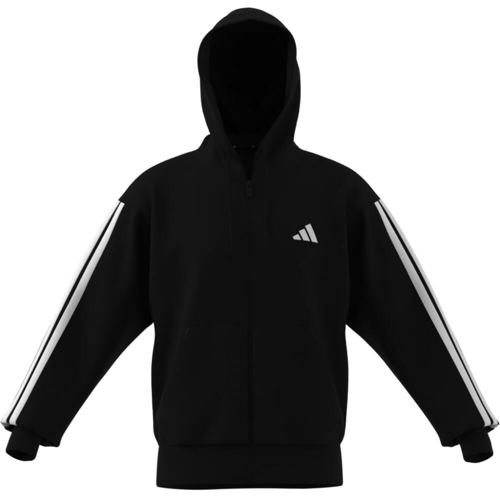 Chaqueta Con Capucha Hombre Essentials Fleece 3 Bandas Adidas image number 6.0