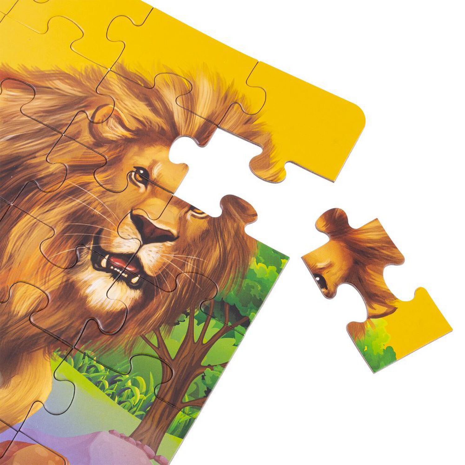 Puzzle Le&oacute;n 36 Piezas + Figura image number 1.0