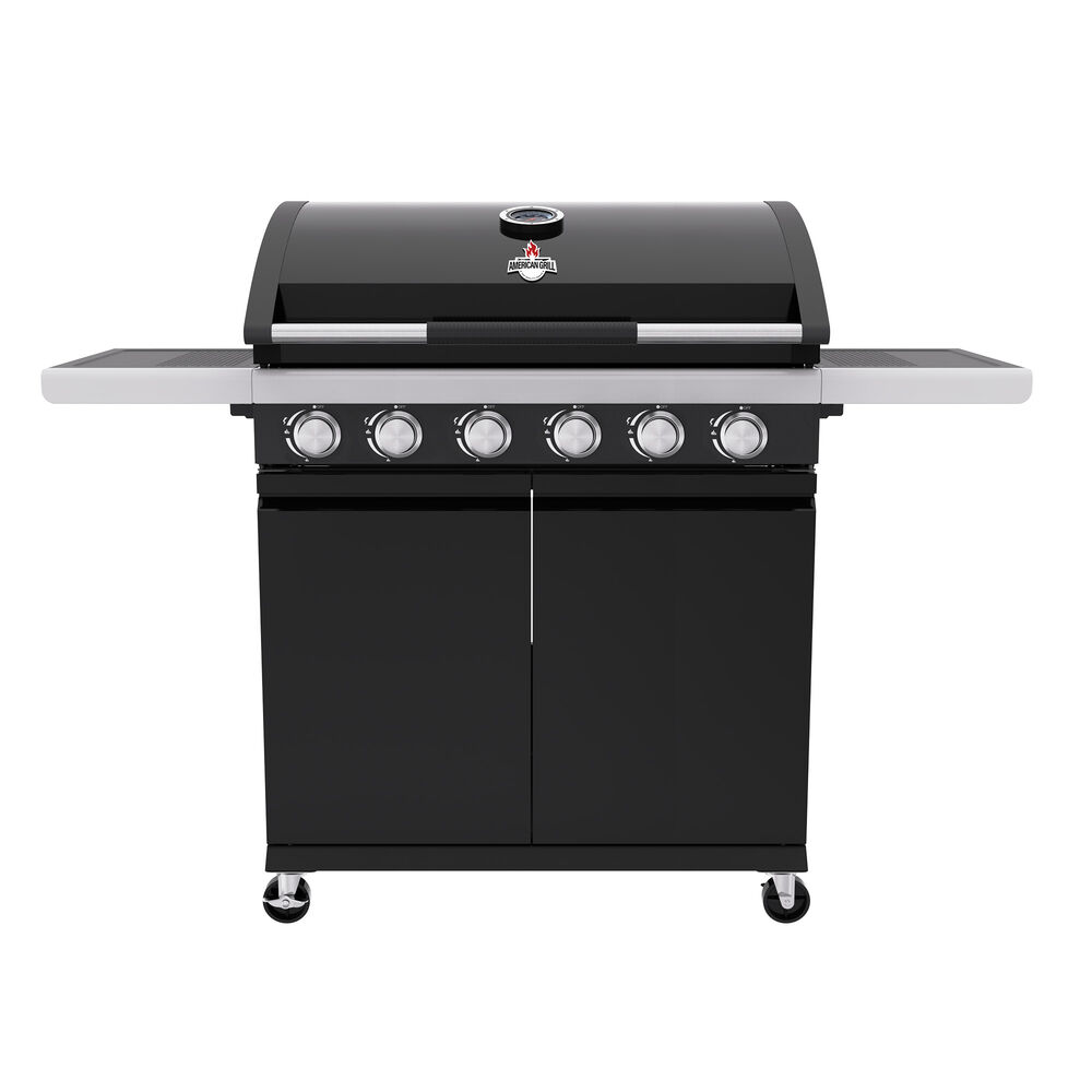 Parrilla A Gas 6 Quemadores Texas Black image number 0.0