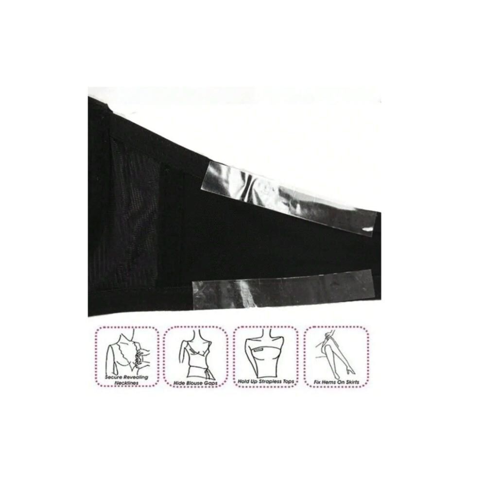 Cinta Adhesiva Corporal De Doble Cara Reversa Adecuada Para Tirantes, Ropa, Vestidos. image number 3.0