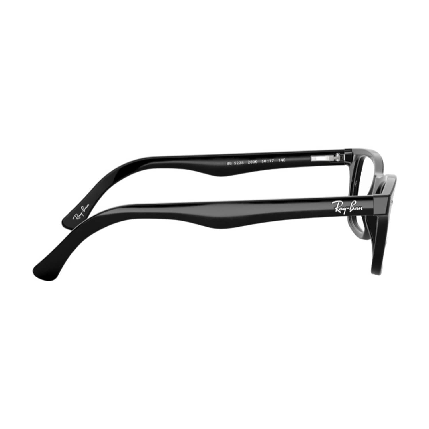 Lentes &Oacute;pticos Negro Pulido Ray-ban Optical image number 9.0
