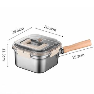 Olla Multiusos Cacerola Sarten Para Freir Hervir Con Pinza