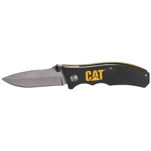 Cuchillo Navaja Plegable Cat 980003 Punta Curva
