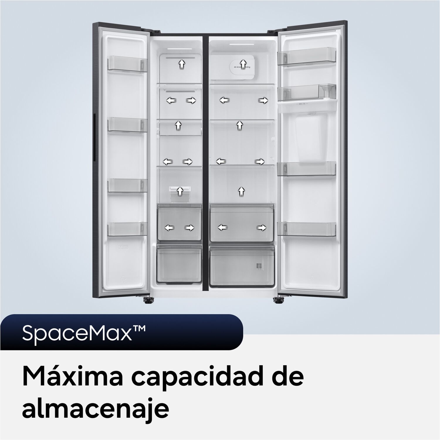 Refrigerador Side By Side 526 Litros Con Spacemax&trade; image number 5.0