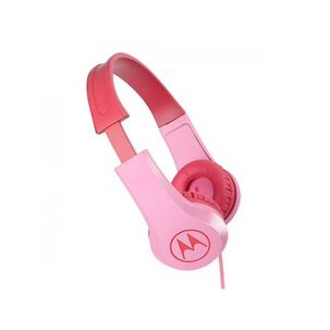 Audifono Manos Libres Jack 3.5 Rosado Moto Jr 200