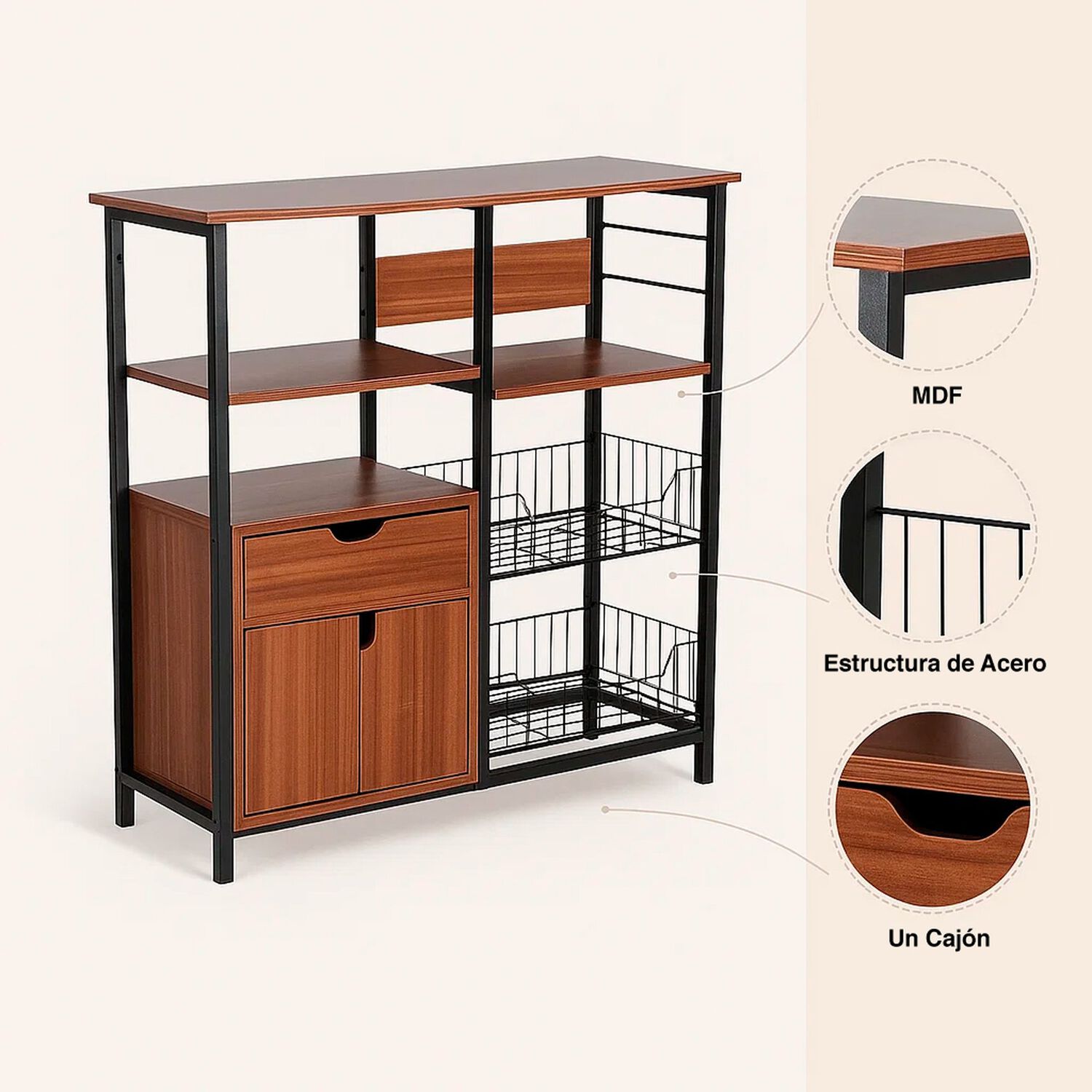 Rack Organizador Para Cocina image number 4.0