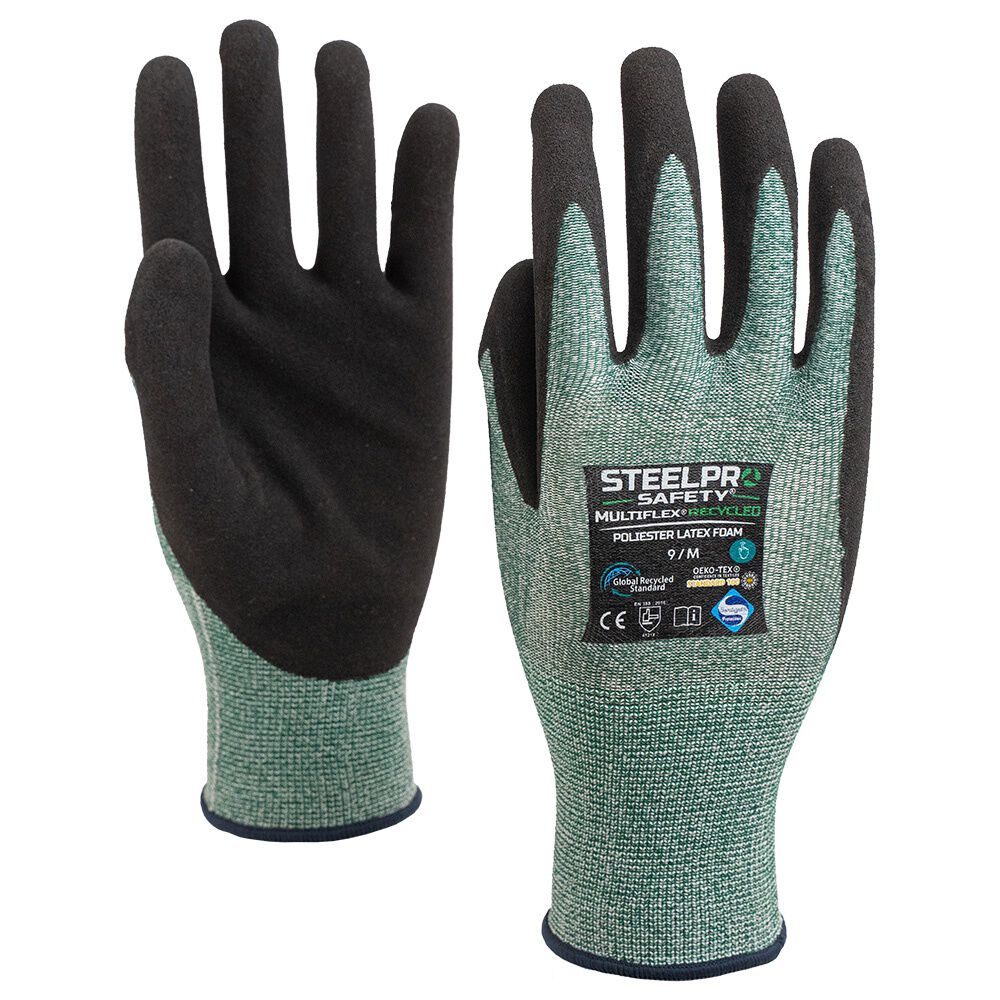 Guante Multiflex Recycled Poliester Latex Foam image number 1.0