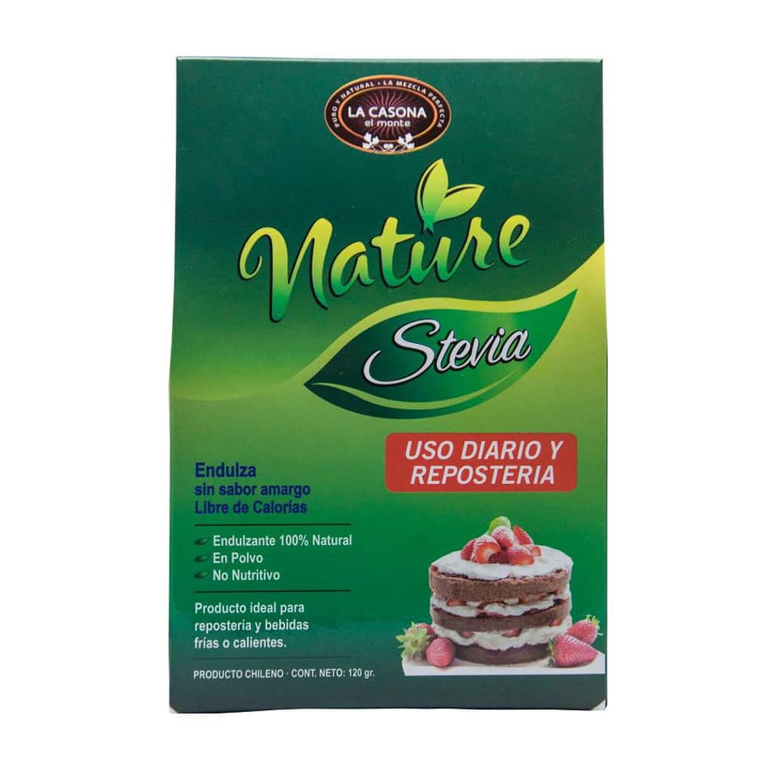 Stevia En Polvo Uso Masivo Y Reposter&iacute;a - 120 G. image number 2.0