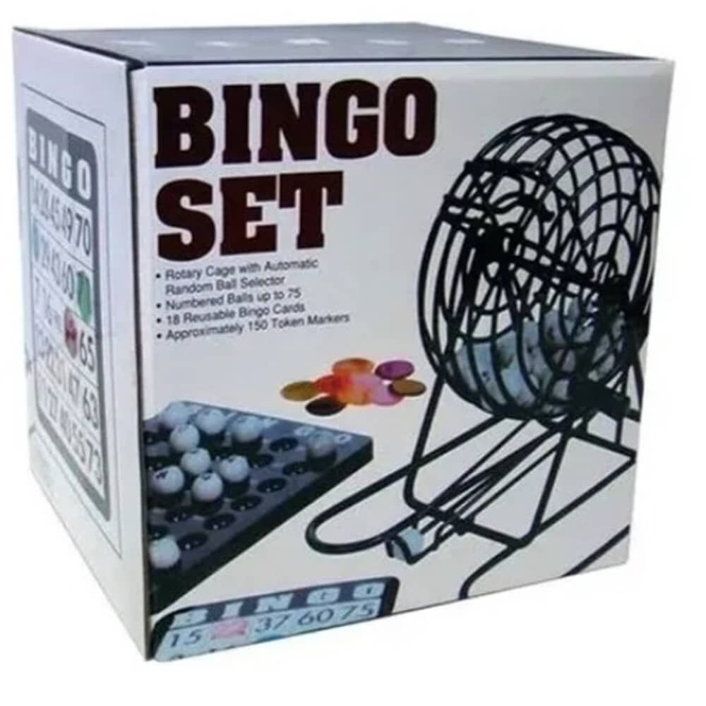 Bingo Completo Incluye Tombola Fichas Pelotas Juego image number 1.0