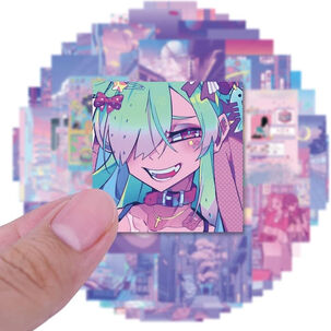 Stickers Aesthetic Mural Pegatinas (60 Unidades)