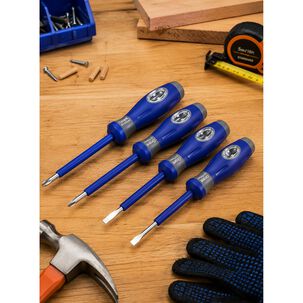 Set Destornilladores 4 Piezas Buscapolo Paleta Cruz 5 6mm