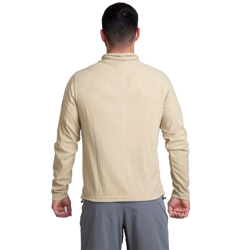Midlayer Peak Performance Hombre Sig Beige image number 1.0