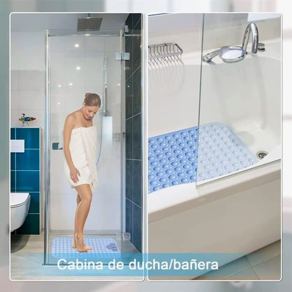 Piso De Goma Antideslizante Celeste image number 1.0