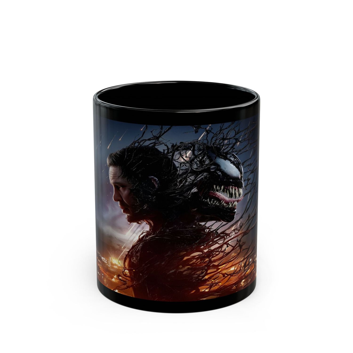 Taza Premium Negro Venom El Ultimo Baile 325ml image number 0.0