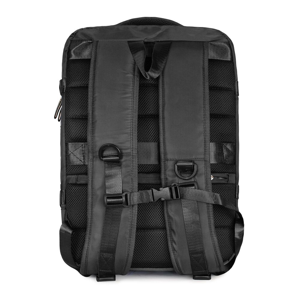 Mochila De Viaje Viral Negra Con Usb Swiss Bag image number 2.0