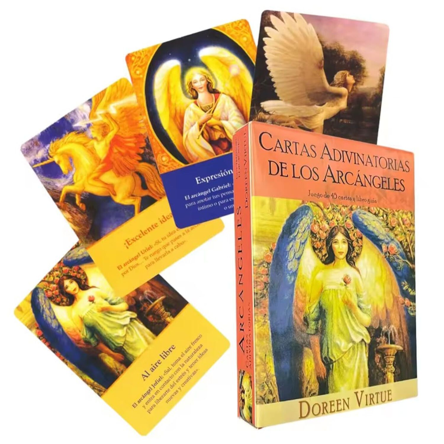 Or&aacute;culo Cartas Adivinatorias De Los Arc&aacute;ngeles En Espa&ntilde;ol image number 0.0