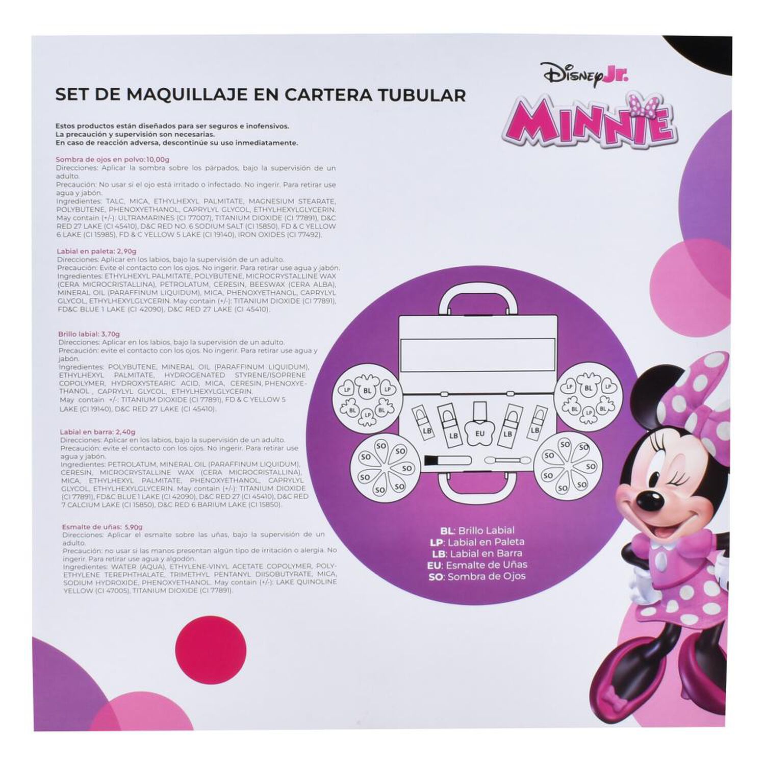 Cartera De Mano Tubular Minnie image number 3.0