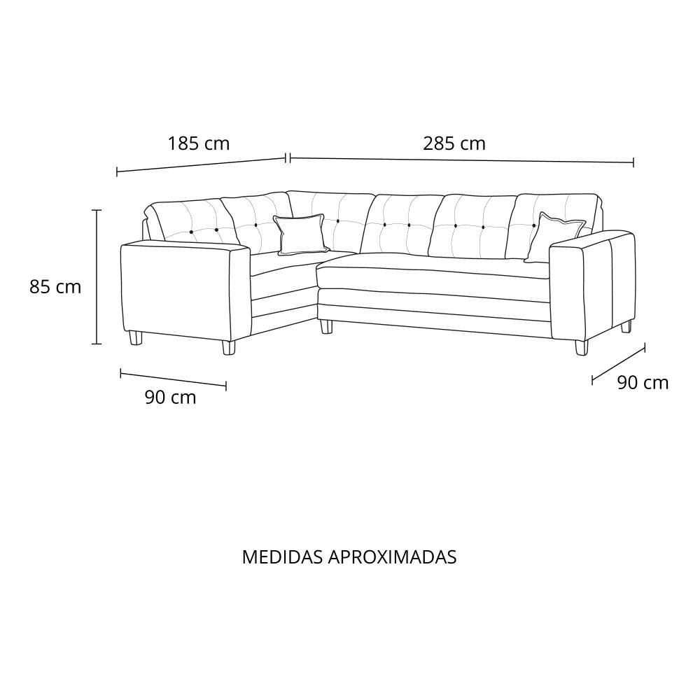 Sof&aacute; Seccional Living Factory New Dubai / 6 Cuerpos image number 1.0