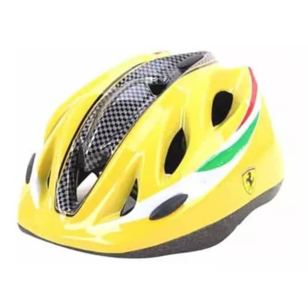 Casco Bicicleta Ferrari Amarillo image number 0.0