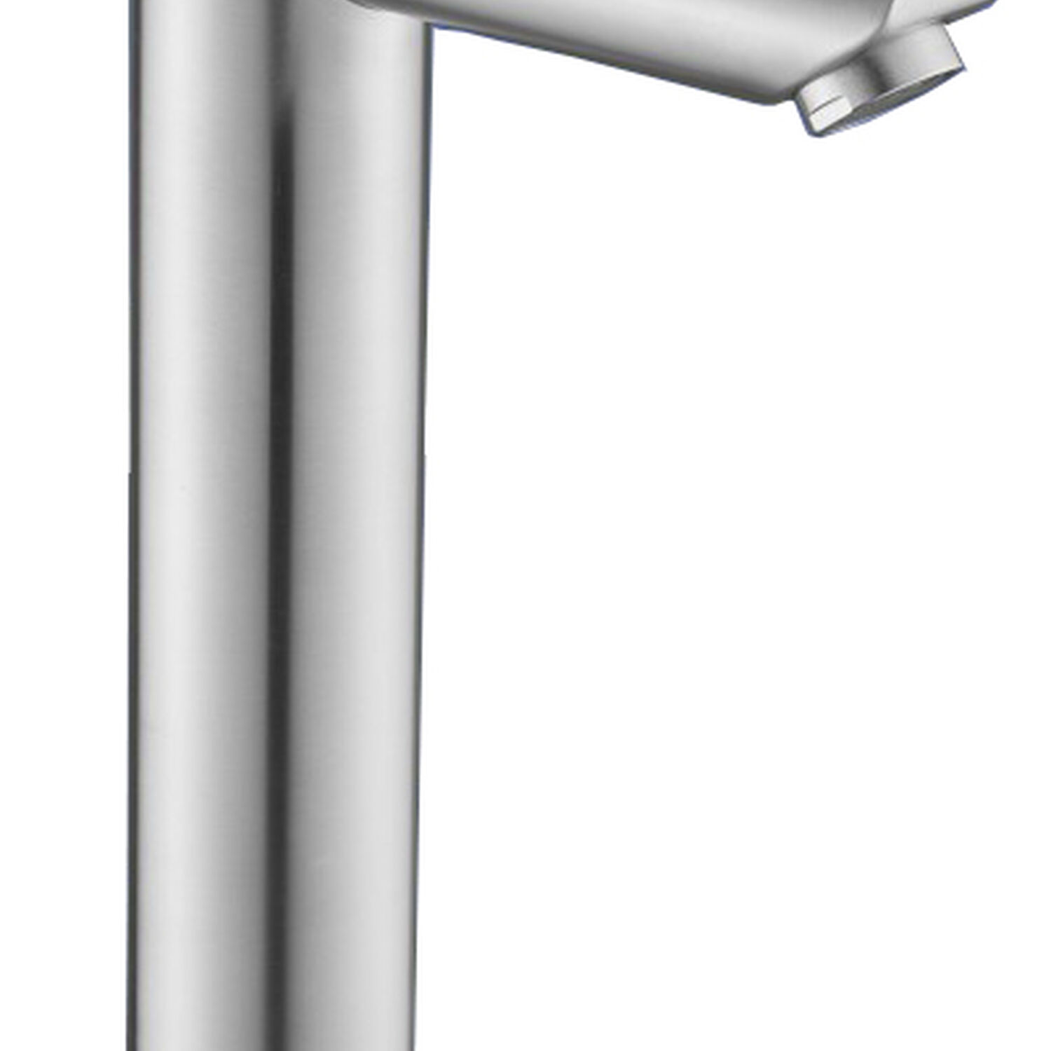 Monomando Llave Grifo Para Lavatorio Modelo Modern Inox Alto Marca Taumm Color Acero Inox image number 1.0