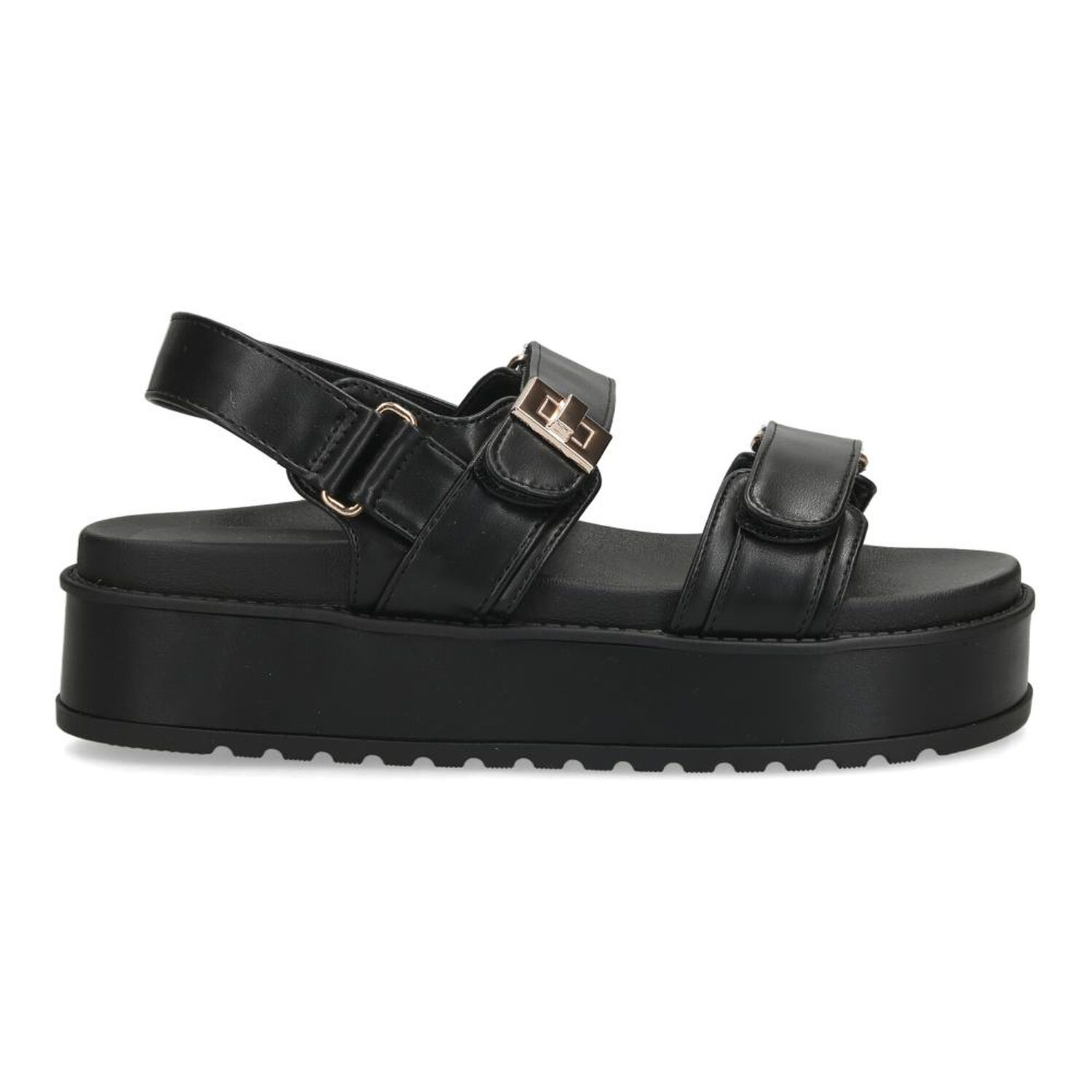 Sandalia Mujer Rolly Go Black image number 2.0