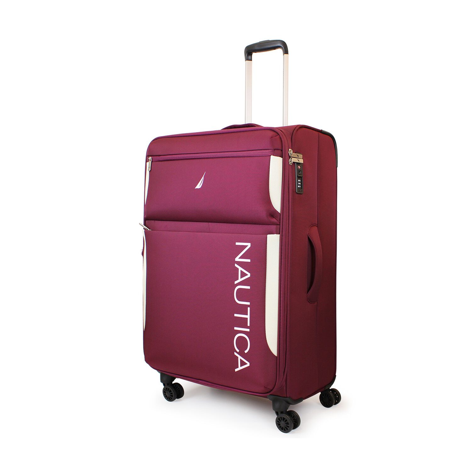 Set De 3 Maletas Blandas S+m+l Nautica Marbella Burdeo image number 5.0