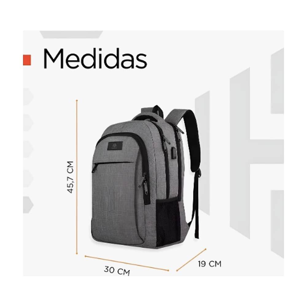 Mochila Notebook Impermeable Antirrobo image number 2.0