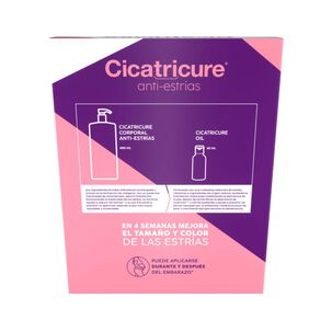 Pack Cicatricure Hidratación Intensiva Antiestrias 400 Ml + Cicatricure Oil 50 Ml