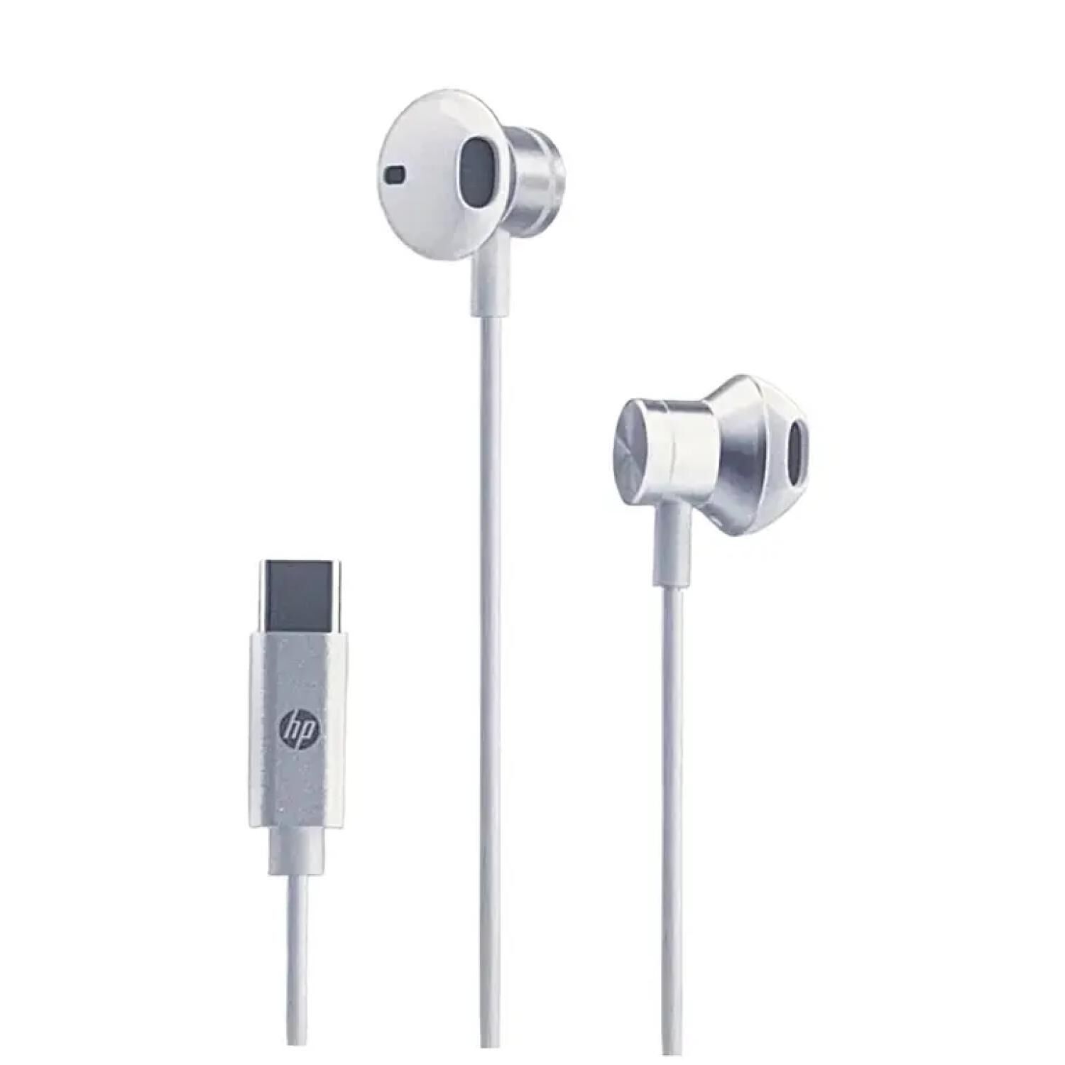 Audifonos Alambricos Manos Libres Usb C Blanco Dhh-1126 image number 0.0