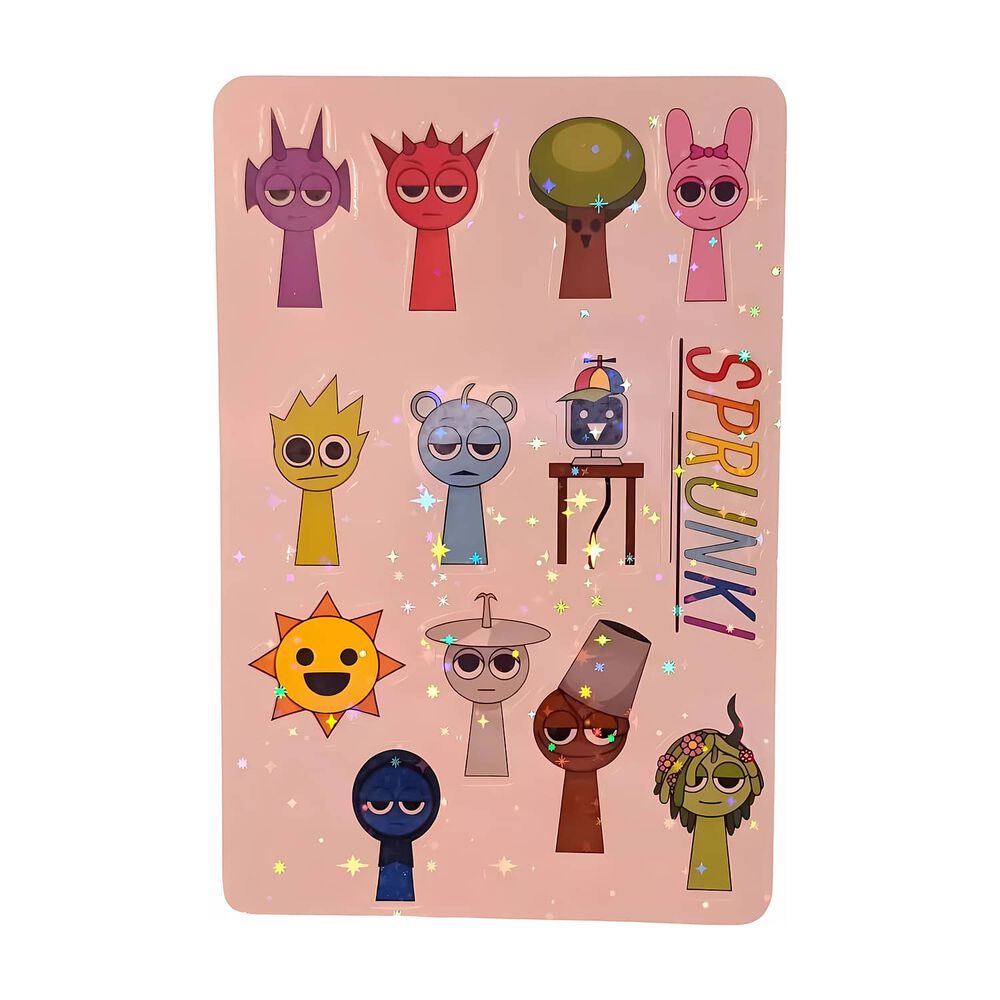 Stickers Pegatinas Sprunki Incredibox Personajes image number 1.0