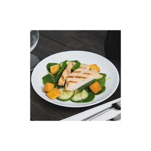 Set De 6 Platos Porcelana Principal 20 Cm Coupe L&iacute;nea Padua