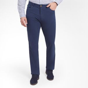 Pantalón Liso Tiro Medio Regular Hombre Peroe