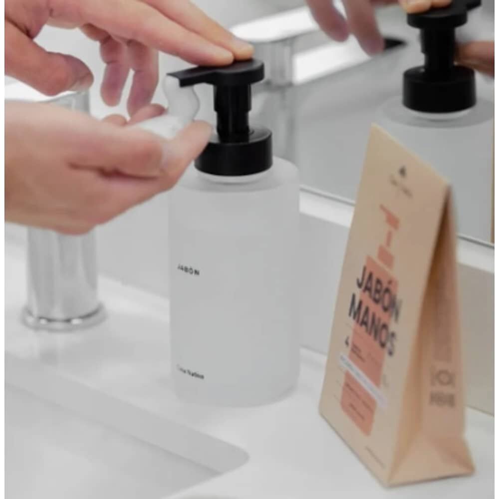 Dispensador De Jabon Vidrio Opaco 350ml image number 2.0