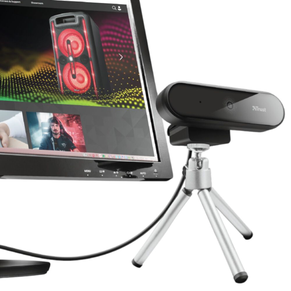 Webcam Profesional Full Hd Trust Tyro Usb 1080p image number 5.0