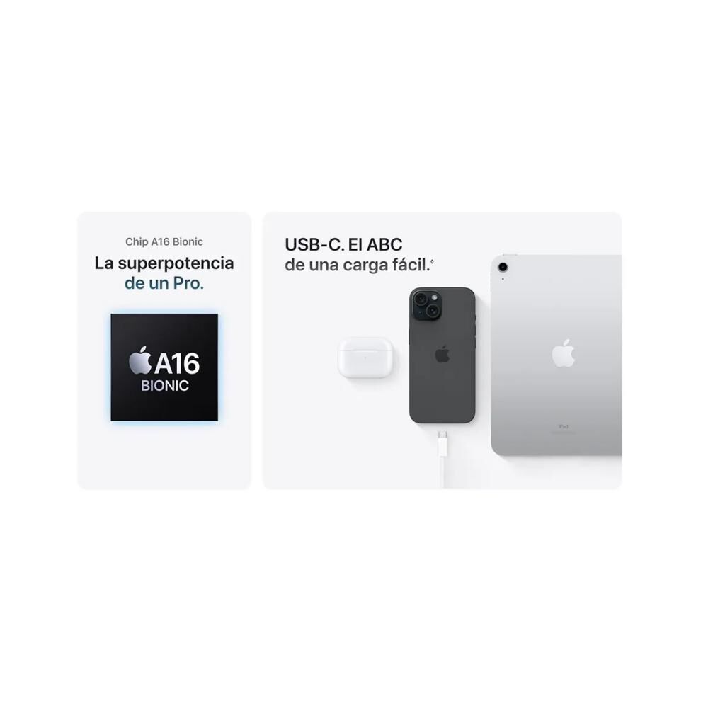 iPhone 15 Apple / 5G / 128 GB / Azul / Liberado image number 7.0