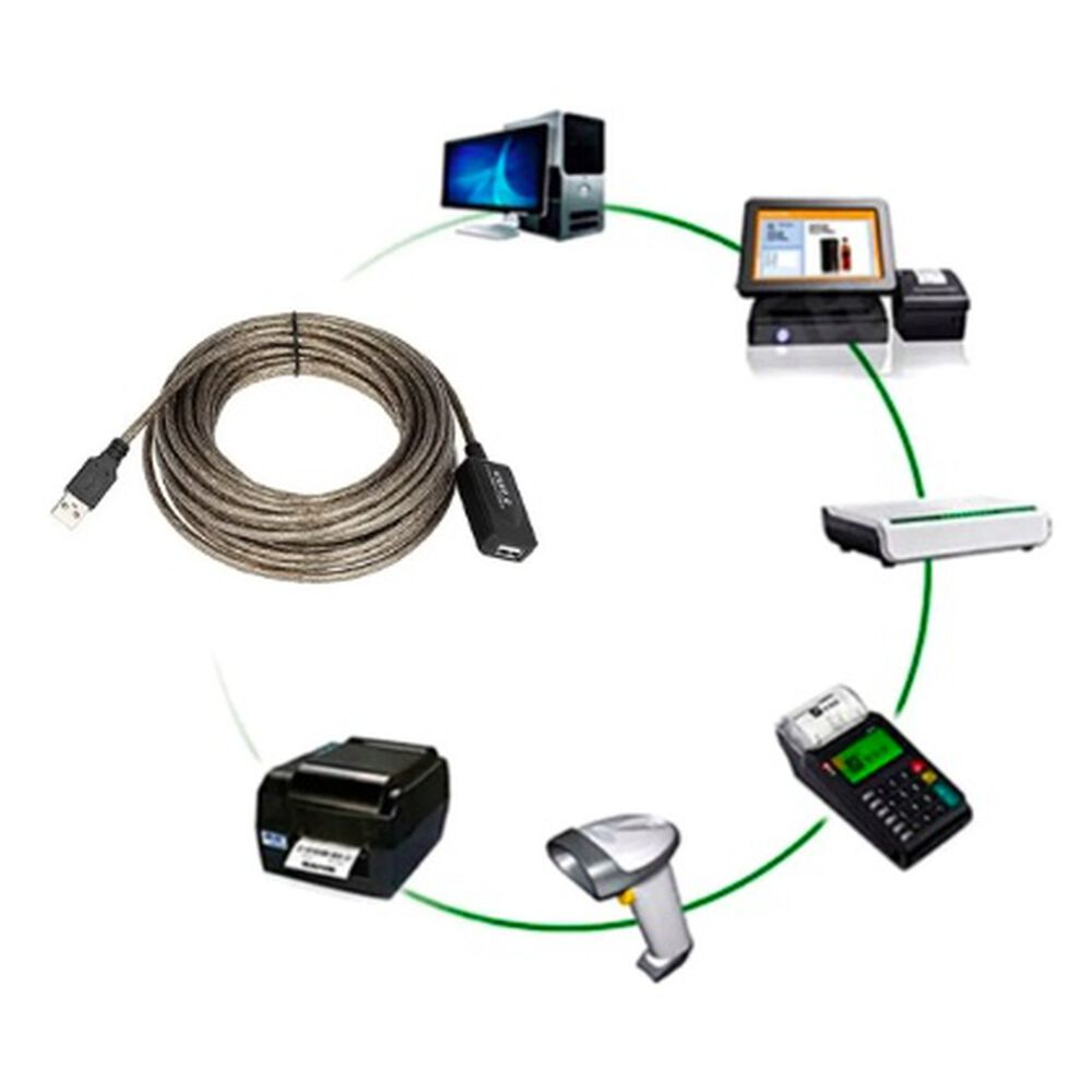 Extension Cable Usb Activo 10 Metros Blindado image number 4.0