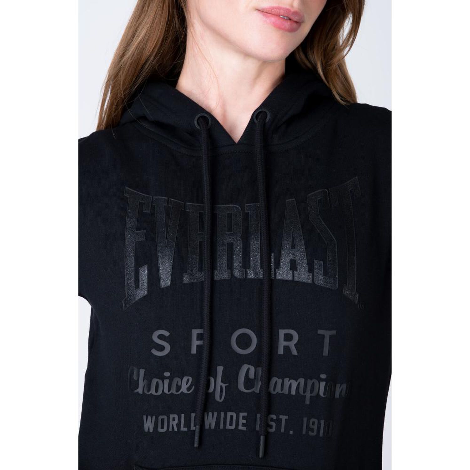 Poleron Hood Classic Negro Everlast image number 2.0