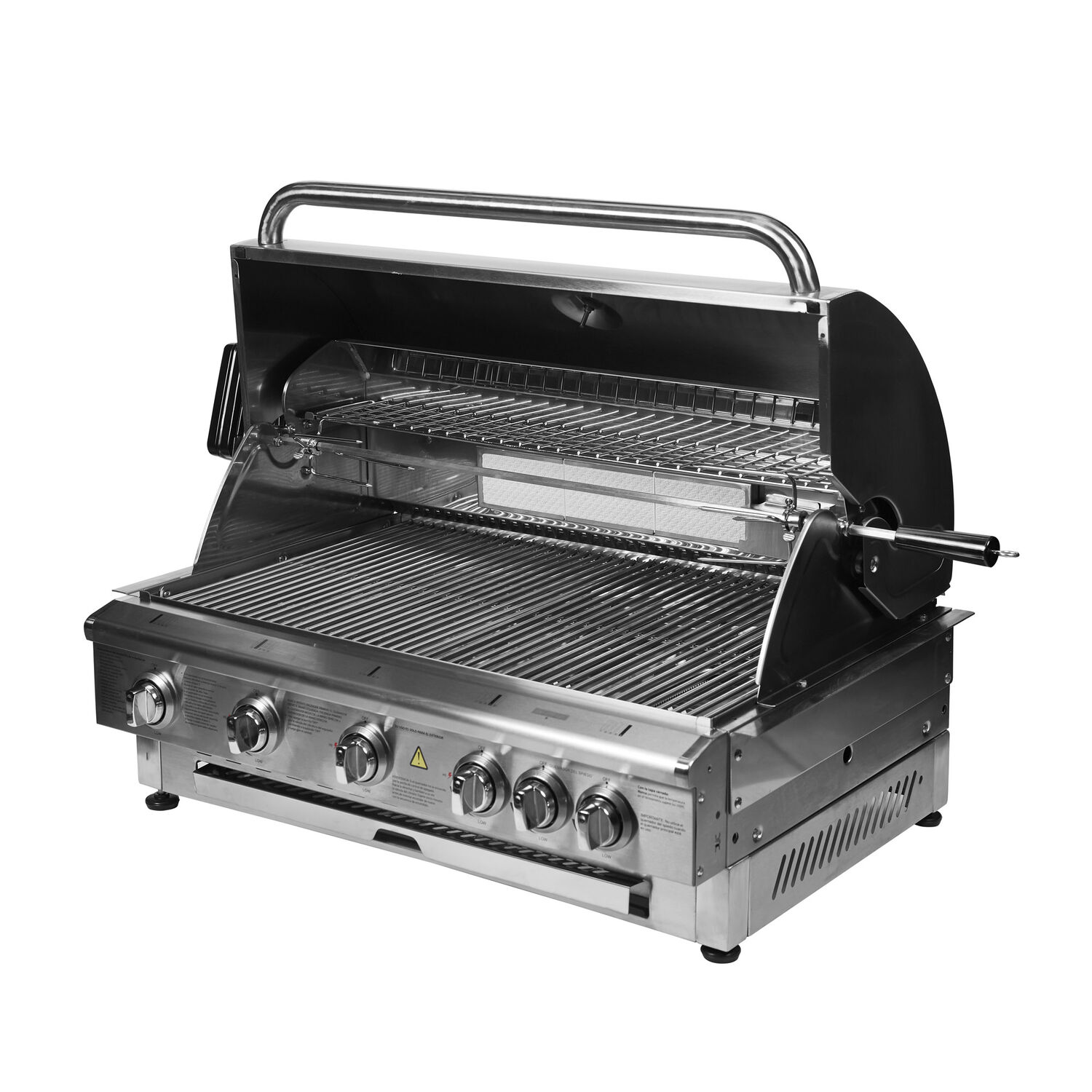 Parrilla A Gas Fdv Deluxe 5q + Spiedo Glp 3.0 image number 2.0